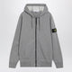Stone Island Compass-Motif Drawstring Cotton Hoodie