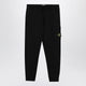 Stone Island Black Cotton Jogging Trousers
