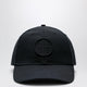 Stone Island Black Baseball Cap With Logo