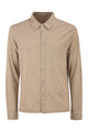 Majestic Stretch Linen Shirt With Front Button Fastening