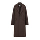 Maison Margiela Brown Oversized Cocooning Coat