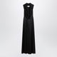 Maison Margiela Long Black Viscose Dress