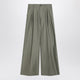 Maison Margiela Army Green Cotton Wide-Leg Pant