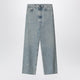 Maison Margiela Wide-Leg Jeans In Cotton In Ice Blue