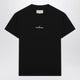 Maison Margiela Black Tshirt With Distorted Logo