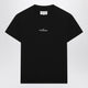 Maison Margiela Black T-Shirt With Distorted Logo