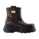 Ganni Kat Low Croco Ankle Boots