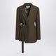 Loewe Khaki Green Doublebreasted Wool Jacket