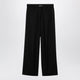 Loewe Elasticated Wool Trousers In Black