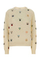 Loewe Cream Wool Blend Sweater