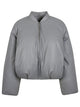 Loewe Leather Padded Bomber Jacket