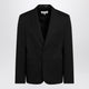 Maison Margiela Black Wool Single-Breasted Jacket
