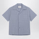 Maison Margiela Light Blue Check Bowling Shirt