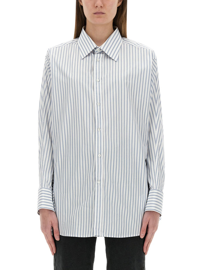 Maison Margiela Azure Cotton Shirt