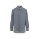 Maison Margiela Blue Black Check Double Shirt