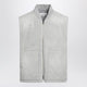 Maison Margiela Vintage Pearl Grey Vest With Painteffect Details