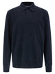 Maison Margiela Suede Patch Polo Shirt