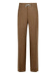 Maison Margiela Almond Mohair Wool Cotton Pants