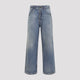 Maison Margiela Blue Cotton 5 Pockets Pants