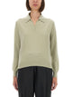 Maison Margiela Green Virgin Wool Polo Shirts