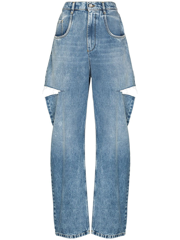 Maison Margiela Jeans Con Dettaglio Cut Out