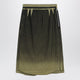Maison Margiela Virgin Wool Midi Skirt With Faded Check Pattern