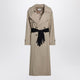 Mm6 Maison Margiela Beige Cotton Trench Coat With Gloves