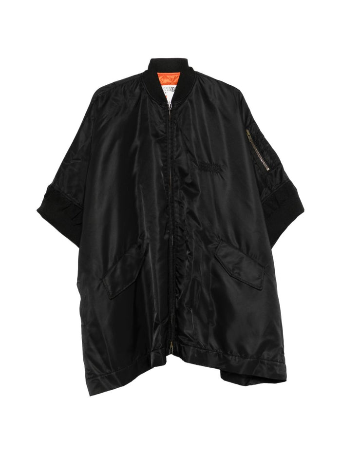 Mm6 Maison Margiela Mm6 Maison Margiela Oversized Bomber Cape