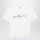 Mm6 Maison Margiela White Logo-Print T-Shirt