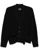 Mm6 Maison Margiela Black Virgin Wool Sweaters