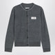 Mm6 Maison Margiela Grey Mélange Woolblend Cardigan