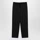 Mm6 Maison Margiela Black Wool-Blend Trousers