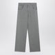Mm6 Maison Margiela Grey Mélange Cotton Trousers