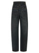 Mm6 Maison Margiela Asymmetrical Structure Jeans