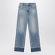 Mm6 Maison Margiela Straightleg Fivepocket Jeans In Faded Blue Cotton