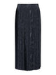 Mm6 Maison Margiela Pleated Skirt With Print