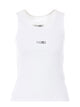 Mm6 Maison Margiela White Tank Top