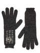 Mm6 Maison Margiela Grey Virgin Wool Gloves
