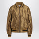 Loewe Caramel Technical Taffeta Bomber Jacket