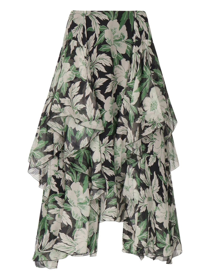 Loewe Silk Skirt