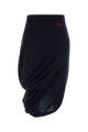 Loewe Dark Blue Wool Blend Skirt