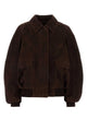 Loewe Chocolate Suede Jacket