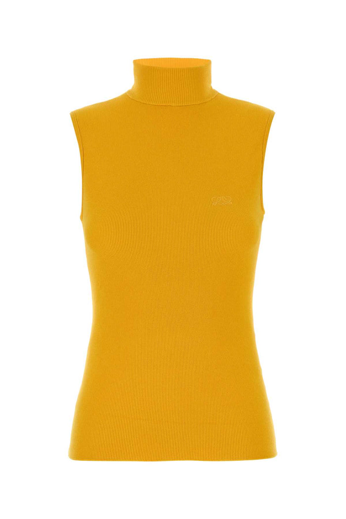 Loewe Yellow Knit Top