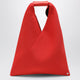 Mm6 Maison Margiela Small Japanese Bag In Orange Mesh
