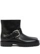 Maison Margiela Black Cow Leather Ankle Boot