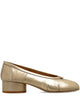 Maison Margiela Cream Gold Goat Leather Ballet