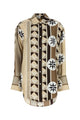 Loewe Printed Silk Paula S Ibiza Oversize Shirt