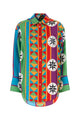 Loewe Printed Silk Paula S Ibiza Oversize Shirt