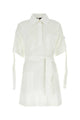 Loewe White Cotton Blend Paula’S Ibiza Mini Dress