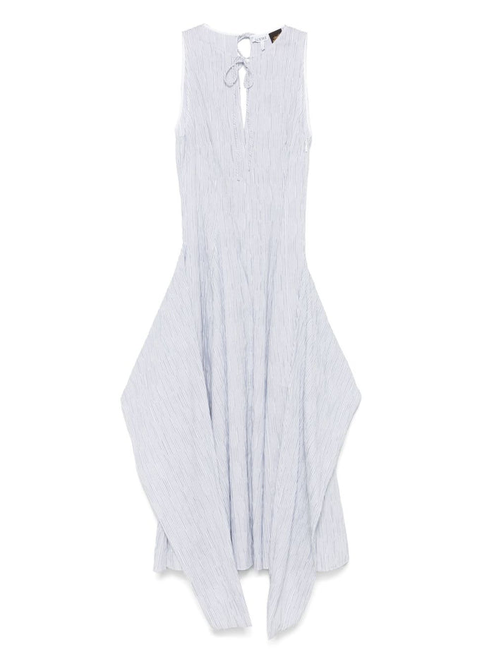 Loewe Cotton Blend Midi Dress